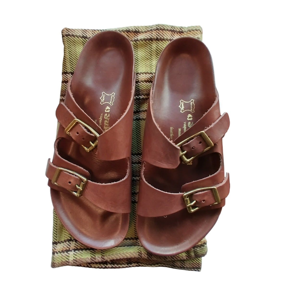Yuketen Brown Arizonian Slides