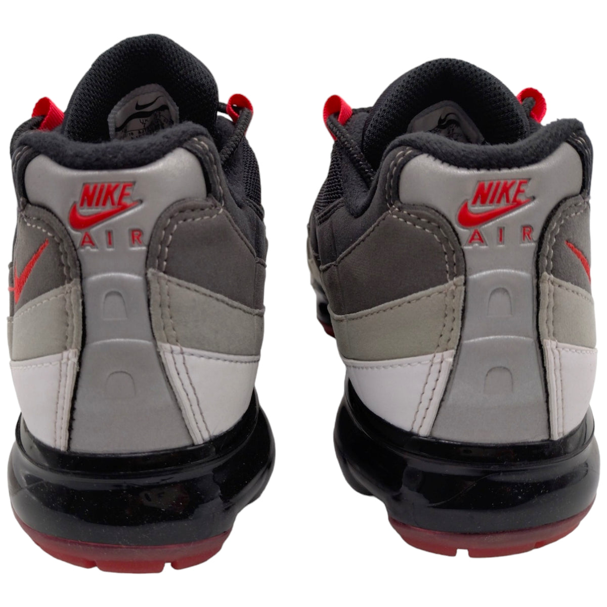 Nike Air Grey, White, Red Vapor Max '95