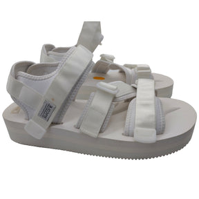 Suicoke White KISEE-VPO Sandals