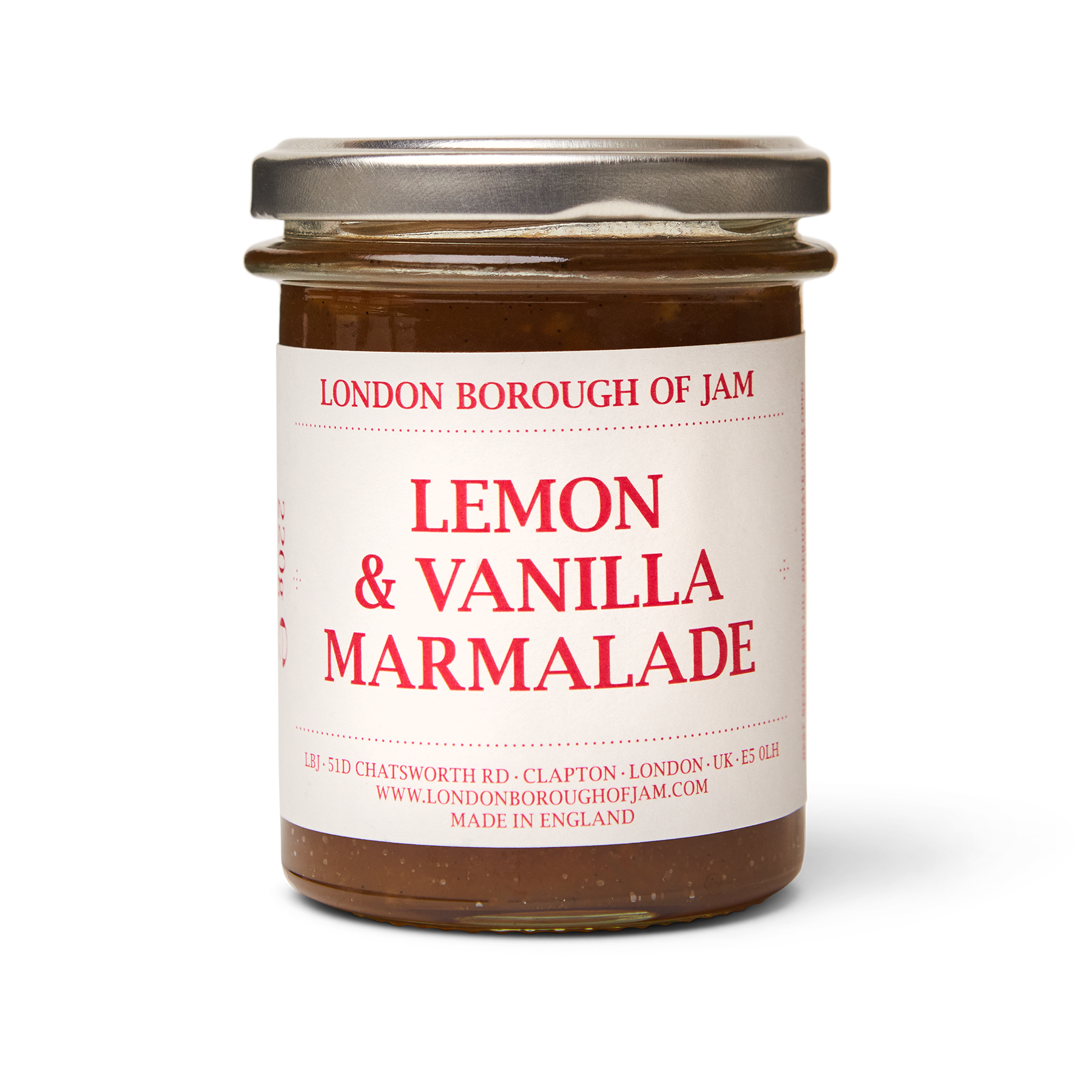 London Borough of Jam - Lemon and Vanilla Marmalade