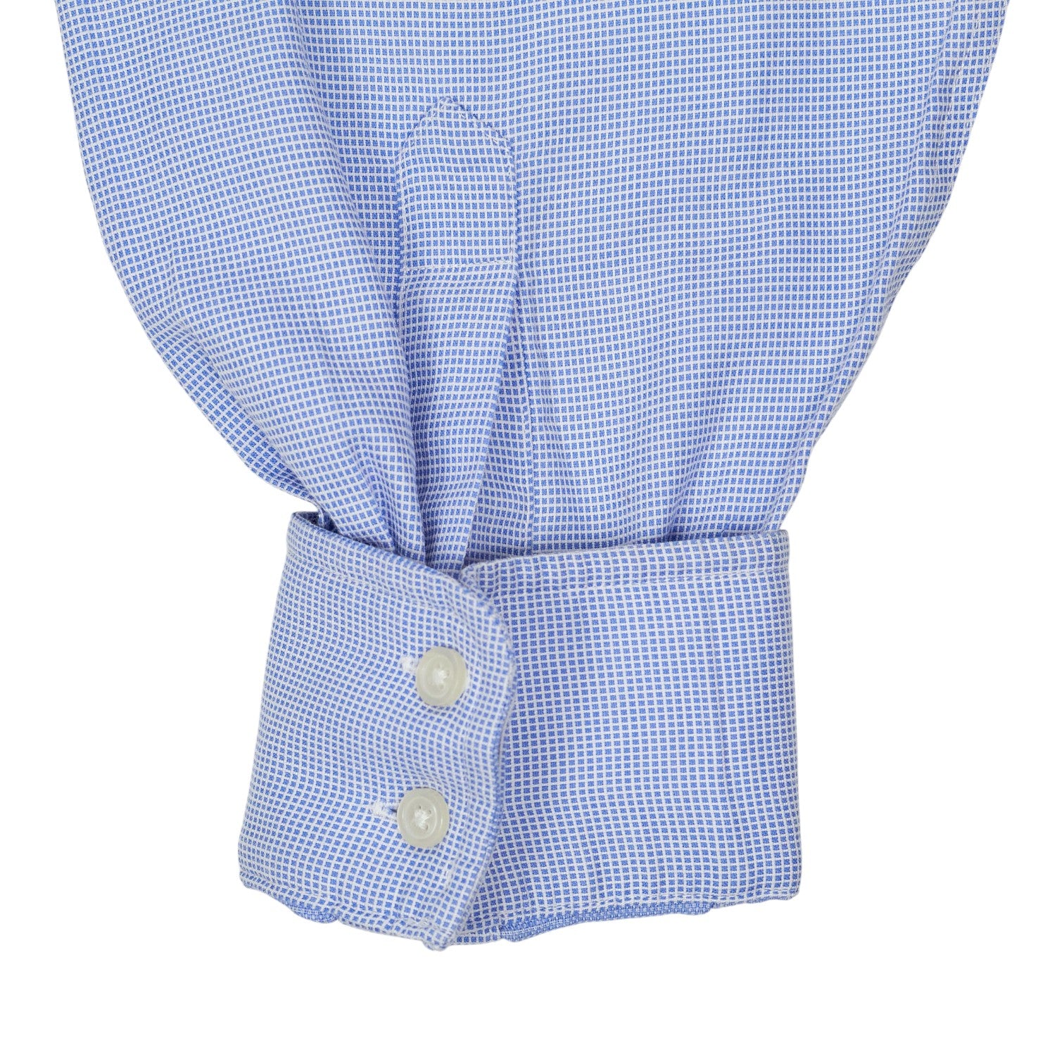 Grandpa's Shirts Blue Statement Collar Shirt