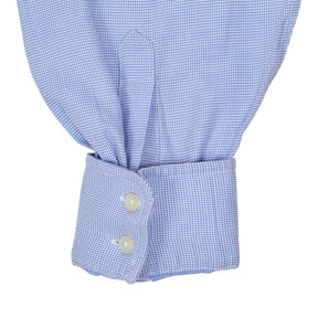 Grandpa's Shirts Blue Statement Collar Shirt