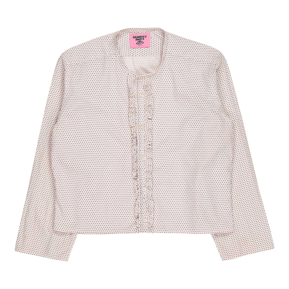 Grandpa's Shirts Pale Pink Polka Dot Shirt