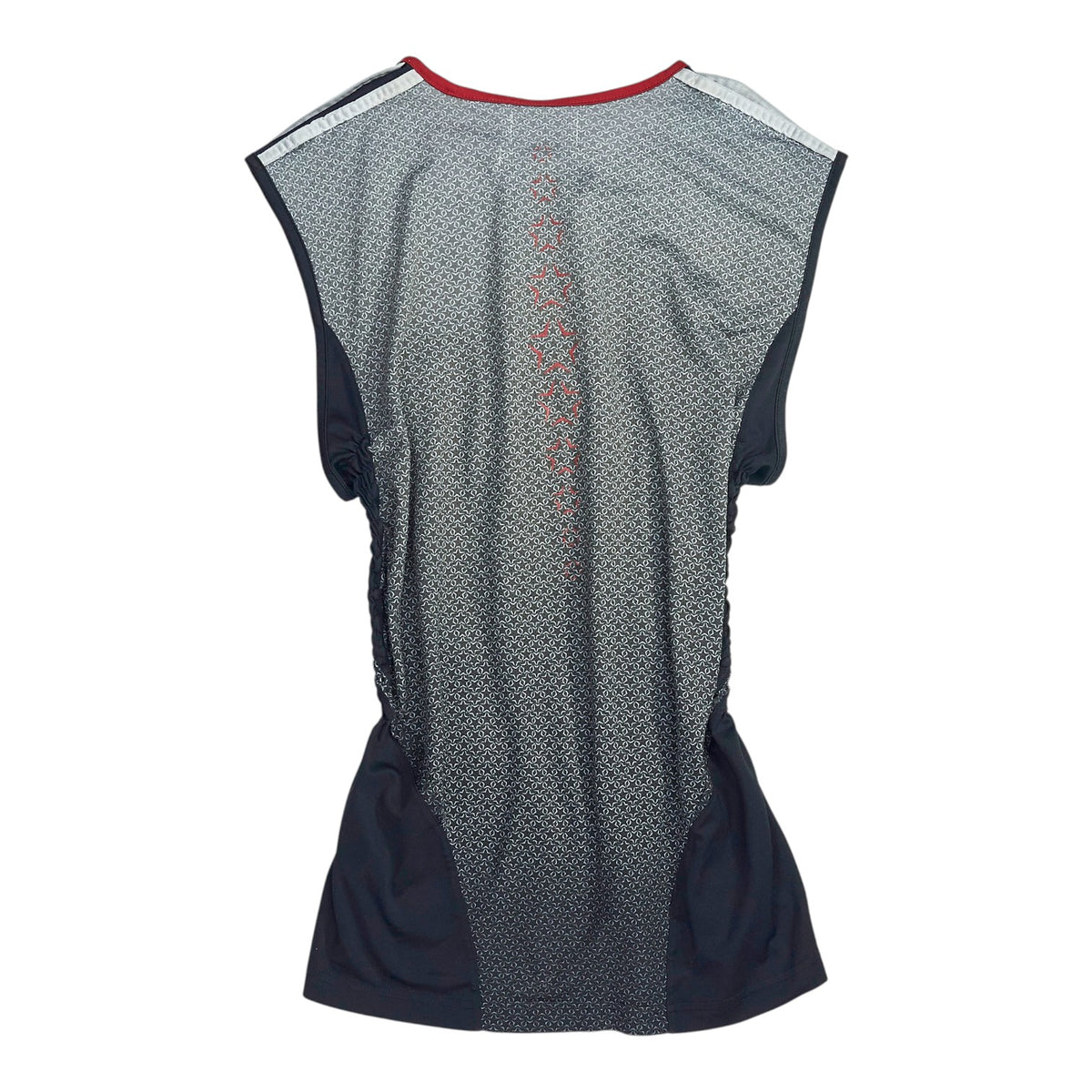 Lueder Black Adidas Shirred Top
