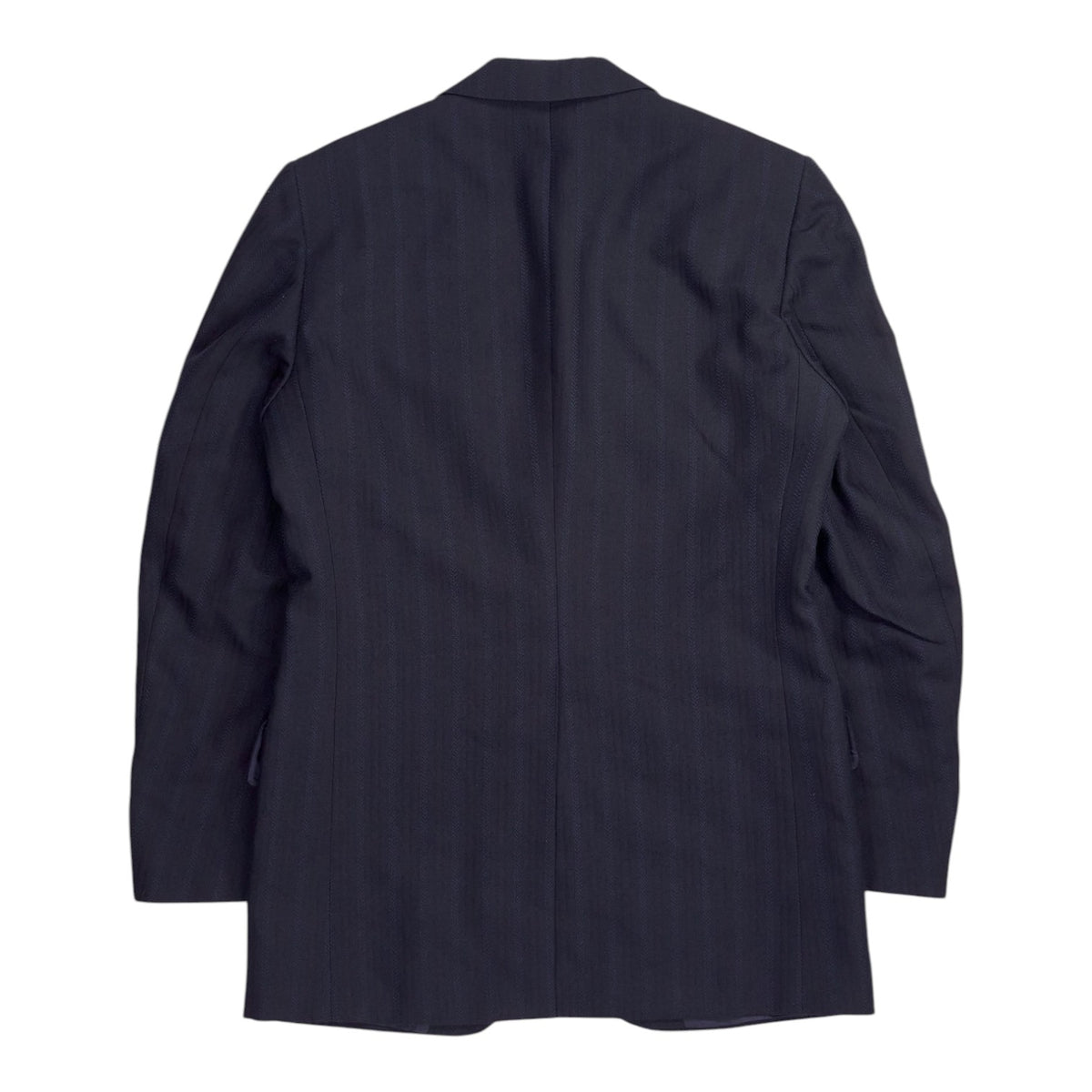Marcon Court Navy Blue Upcycled Patches Blazer