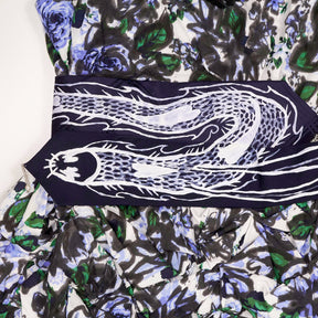 Olli Hull Upcycled White Floral Dress