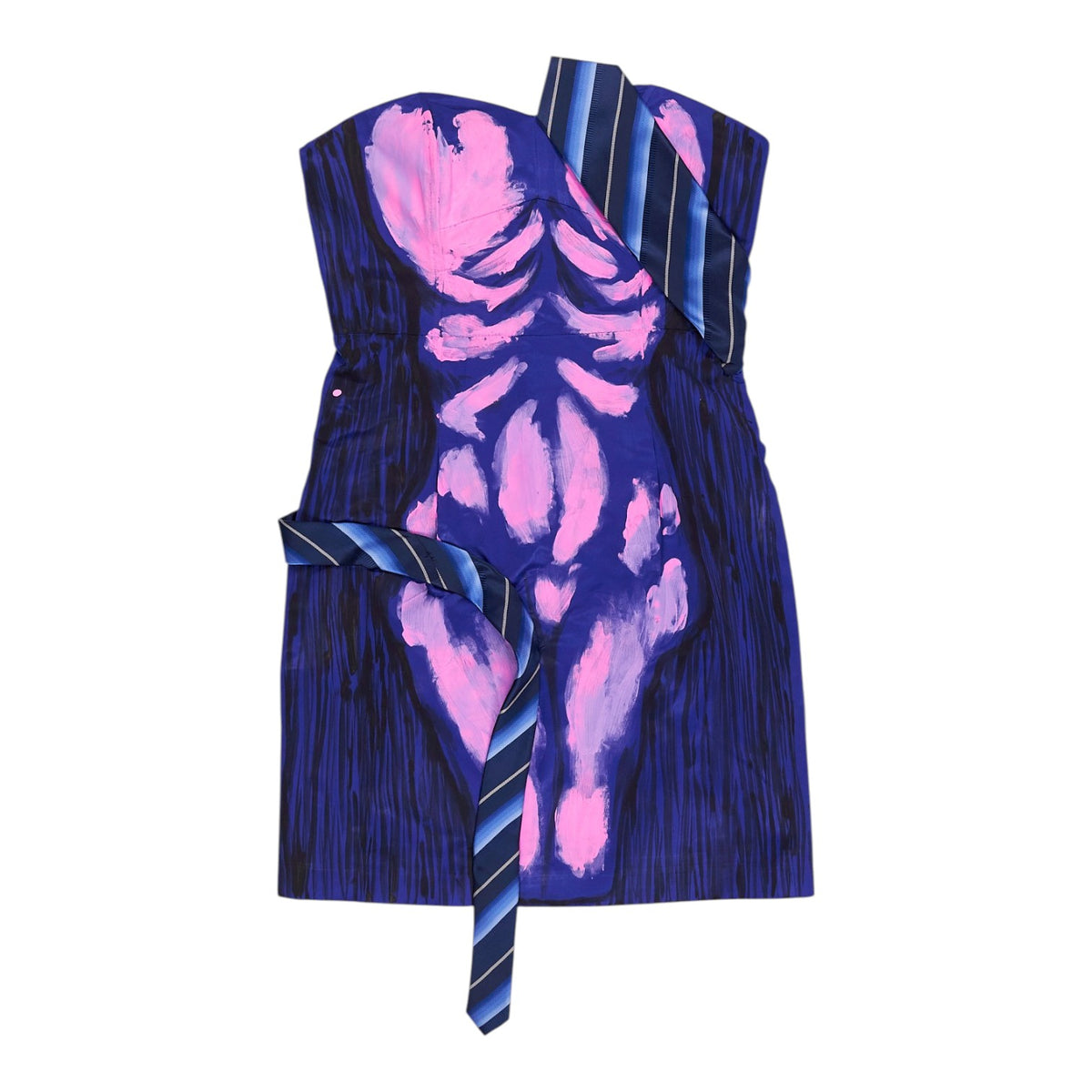 Olli Hull Upcycled Blue Dress