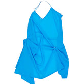 Hadiyah Hussain Blue Halterneck Top