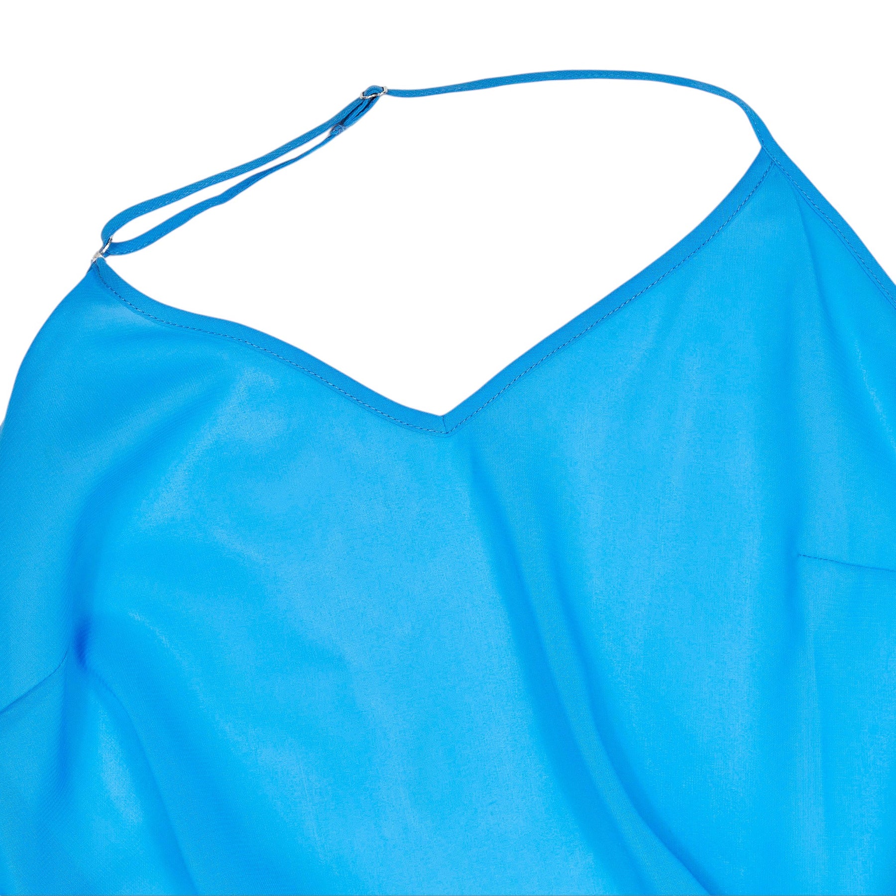 Hadiyah Hussain Blue Halterneck Top