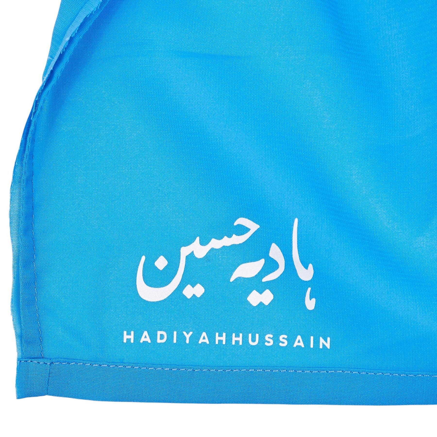 Hadiyah Hussain Blue Halterneck Top