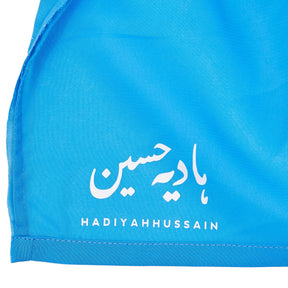 Hadiyah Hussain Blue Halterneck Top