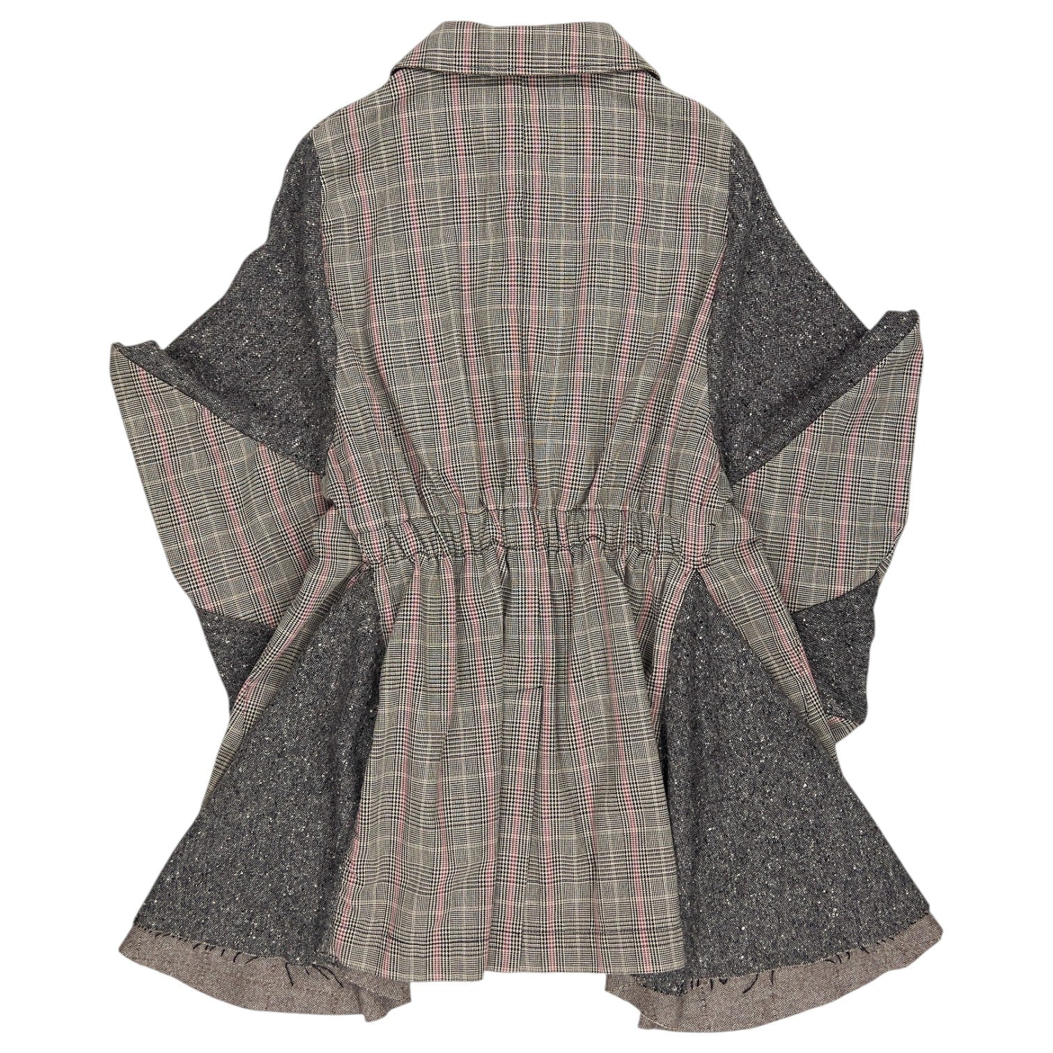 Owen Edward Snaith Brown Check Tweed Blazer Coat