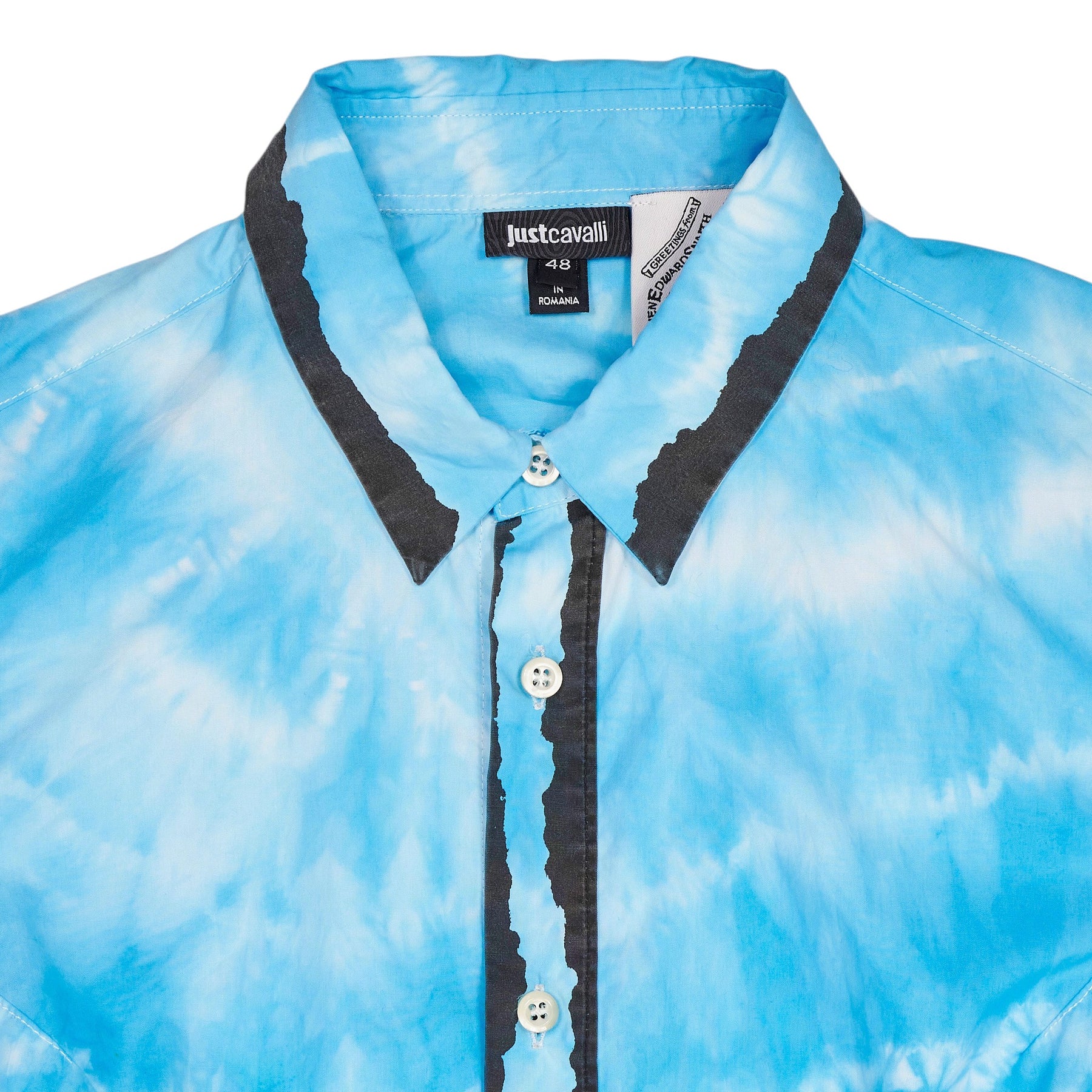Owen Edward Snaith Blue Tie-Dye Shirt
