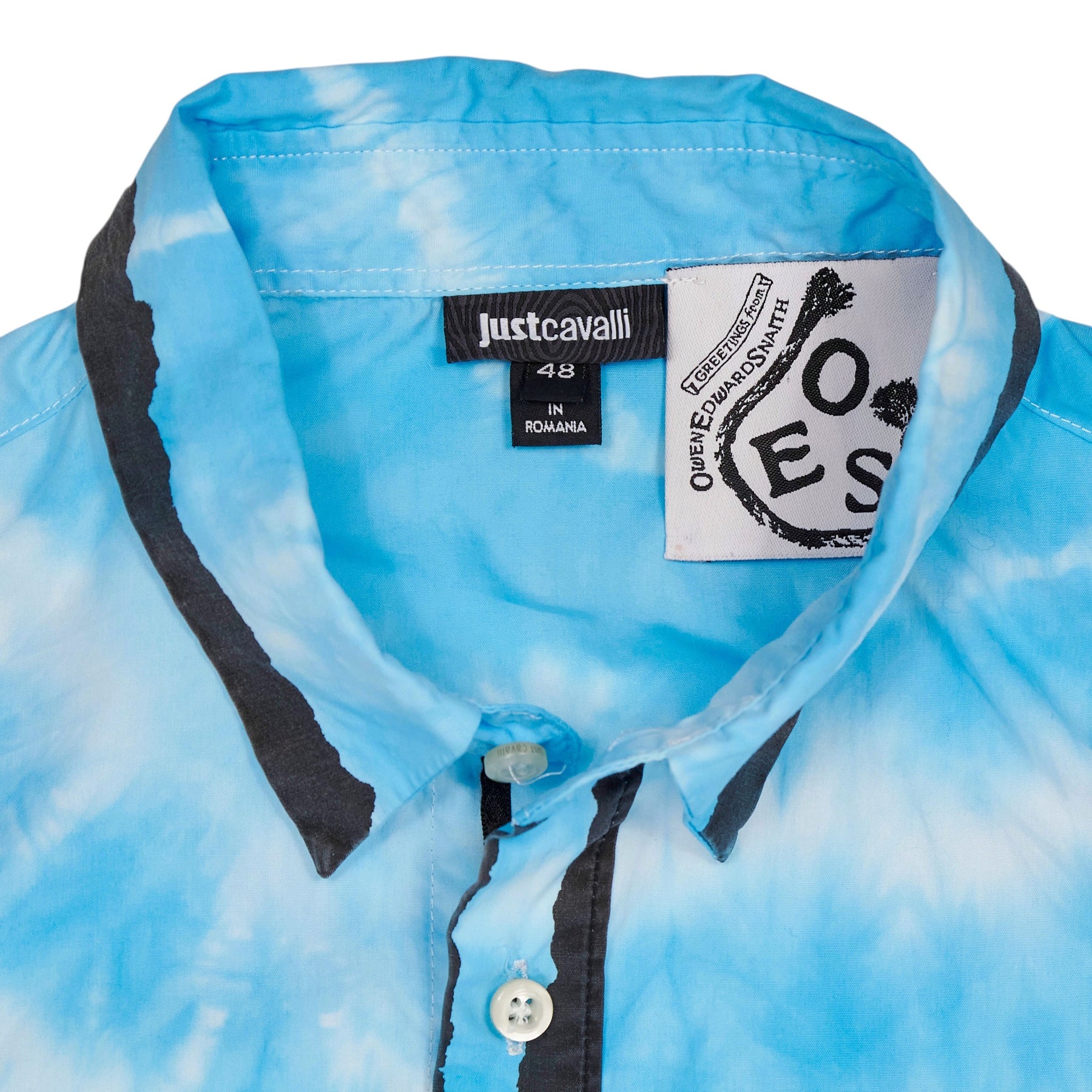 Owen Edward Snaith Blue Tie-Dye Shirt