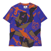 Owen Edward Snaith Blue Orange Reworked T-Shirt