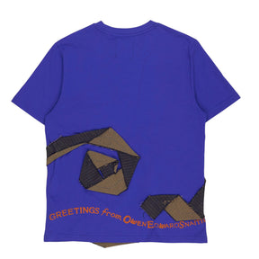 Owen Edward Snaith Blue Orange Reworked T-Shirt