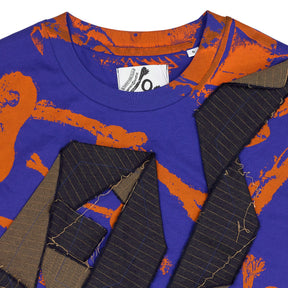 Owen Edward Snaith Blue Orange Reworked T-Shirt