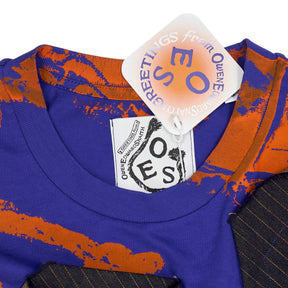 Owen Edward Snaith Blue Orange Reworked T-Shirt