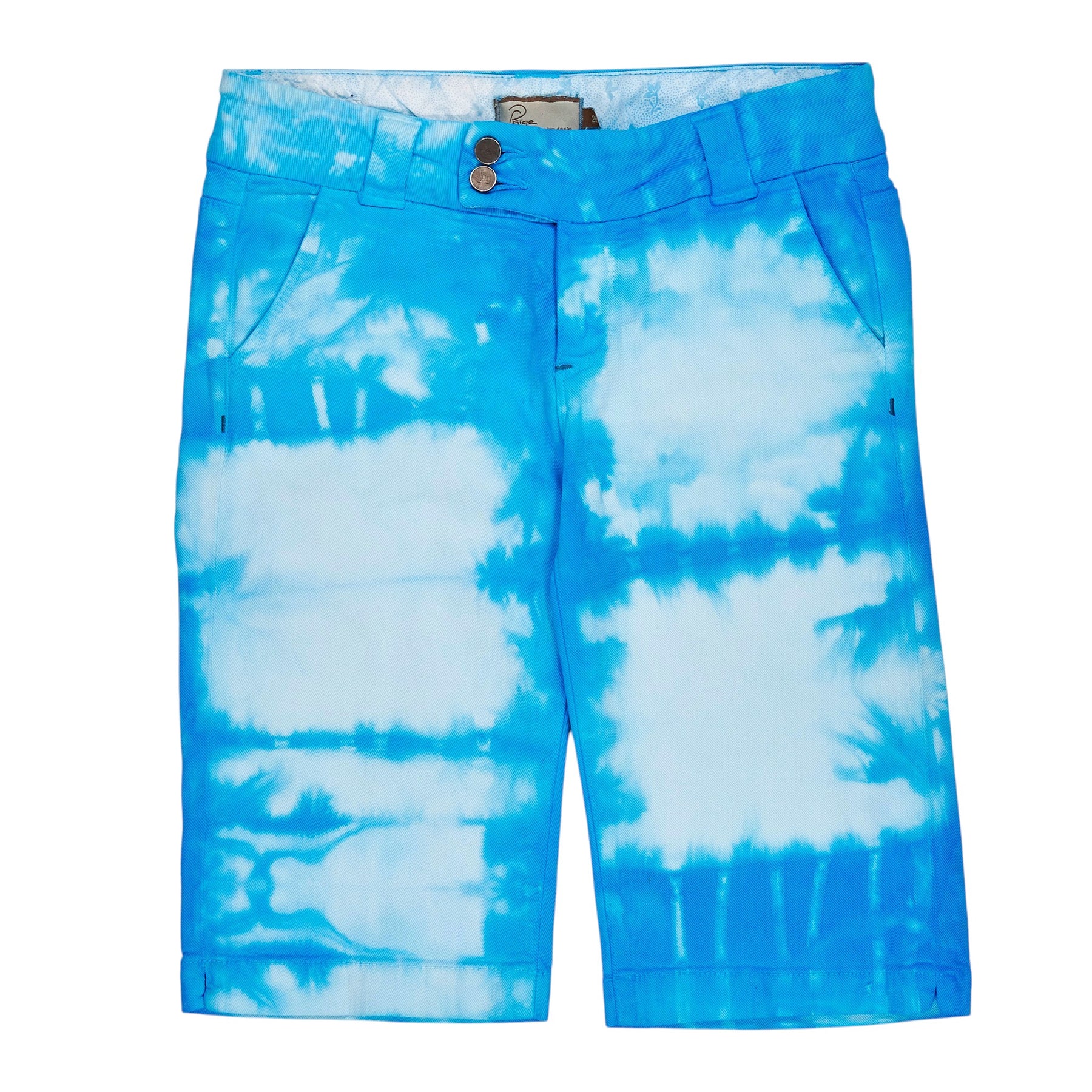 Owen Edward Snaith Blue Tie-Dye Shorts