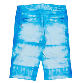Owen Edward Snaith Blue Tie-Dye Shorts