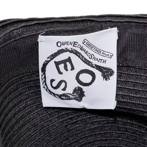 Owen Edward Snaith Black Reworked Hat