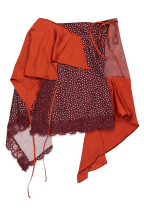Planet Soph Upcycled Asymmetric Skirt