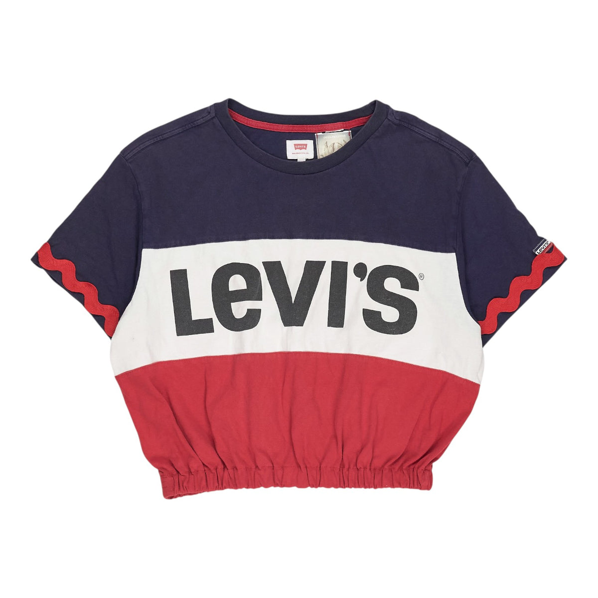 Green Ancestors Retro Levi's Crop T-Shirt