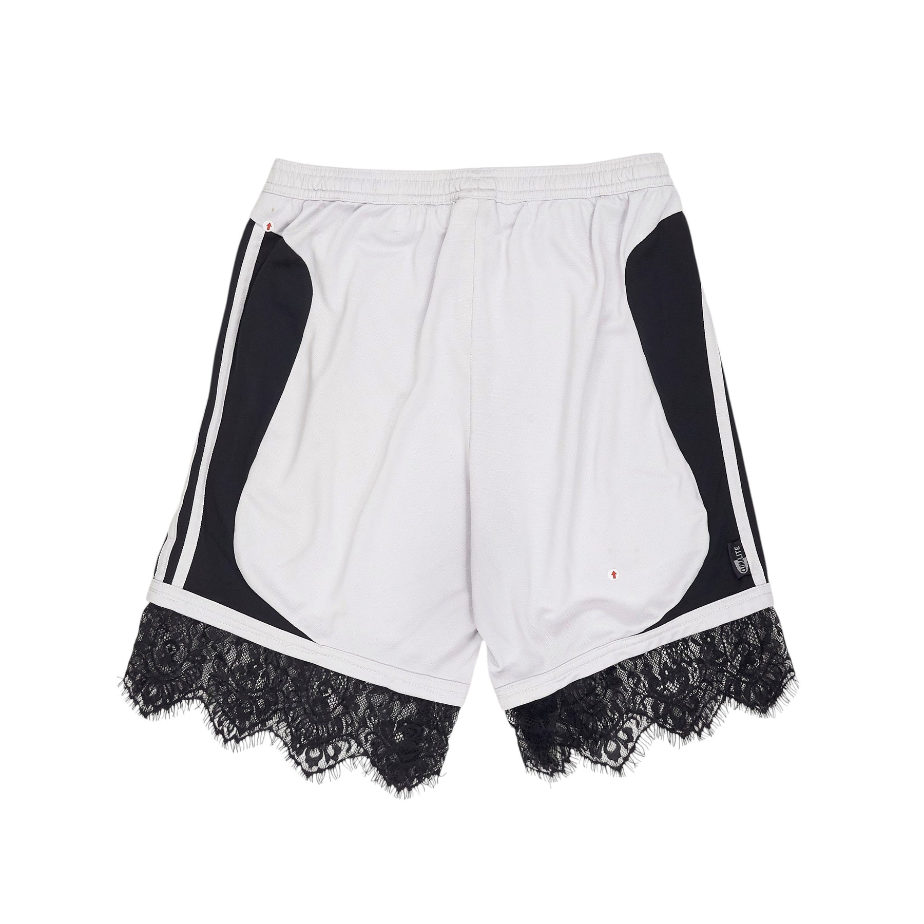 Green Ancestors White Black Lace Star Shorts