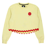 Green Ancestors Yellow Crop Sweatshirt