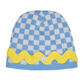 Green Ancestors Blue White Checkerboard Hat