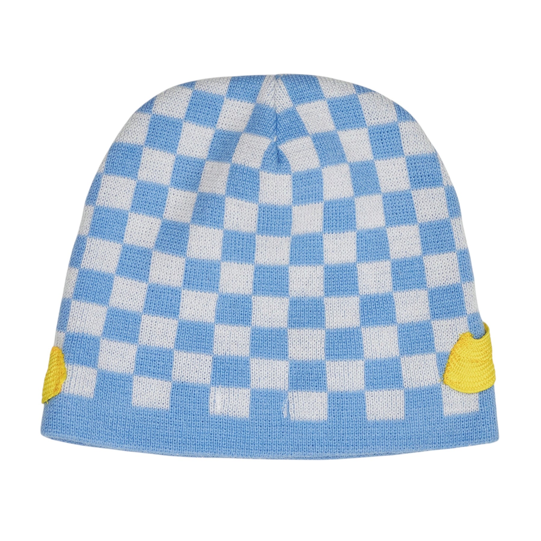 Green Ancestors Blue White Checkerboard Hat