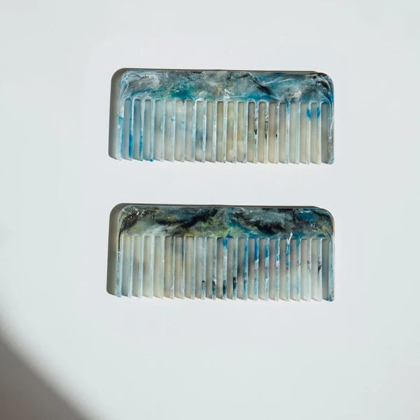 Recycled Plastic Wide Tooth Comb