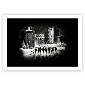 Snow Windows x Crisis A3 Print - Exclusive "Life Beyond Homelessness" Design