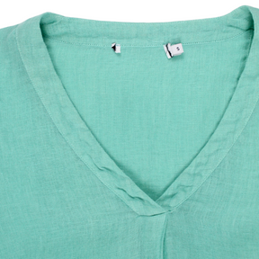 NRBY Green Gauze Linen Shirt - Sample