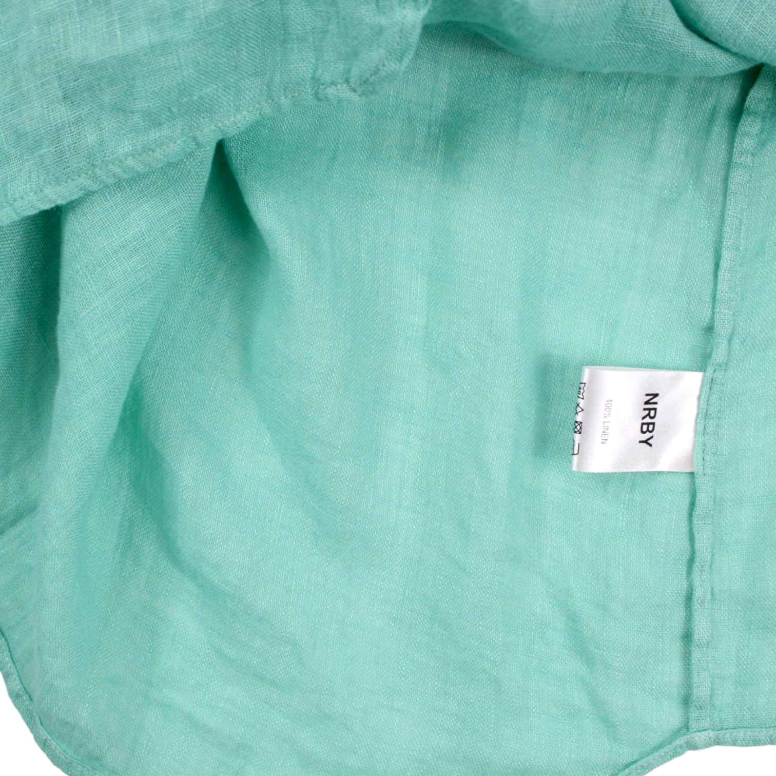 NRBY Green Chrissie Linen Maxi Dress - Sample