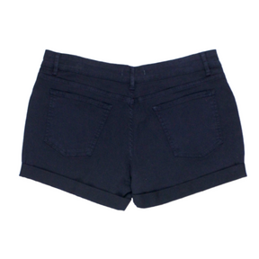 NRBY Navy Cotton Twill Shorts - Sample