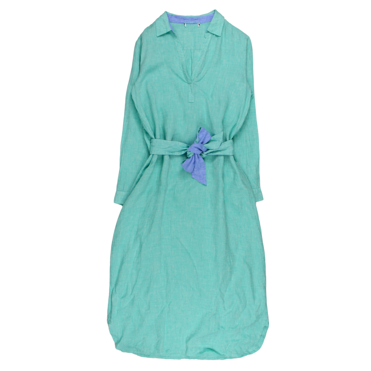 NRBY Green Chrissie Linen Maxi Dress - Sample