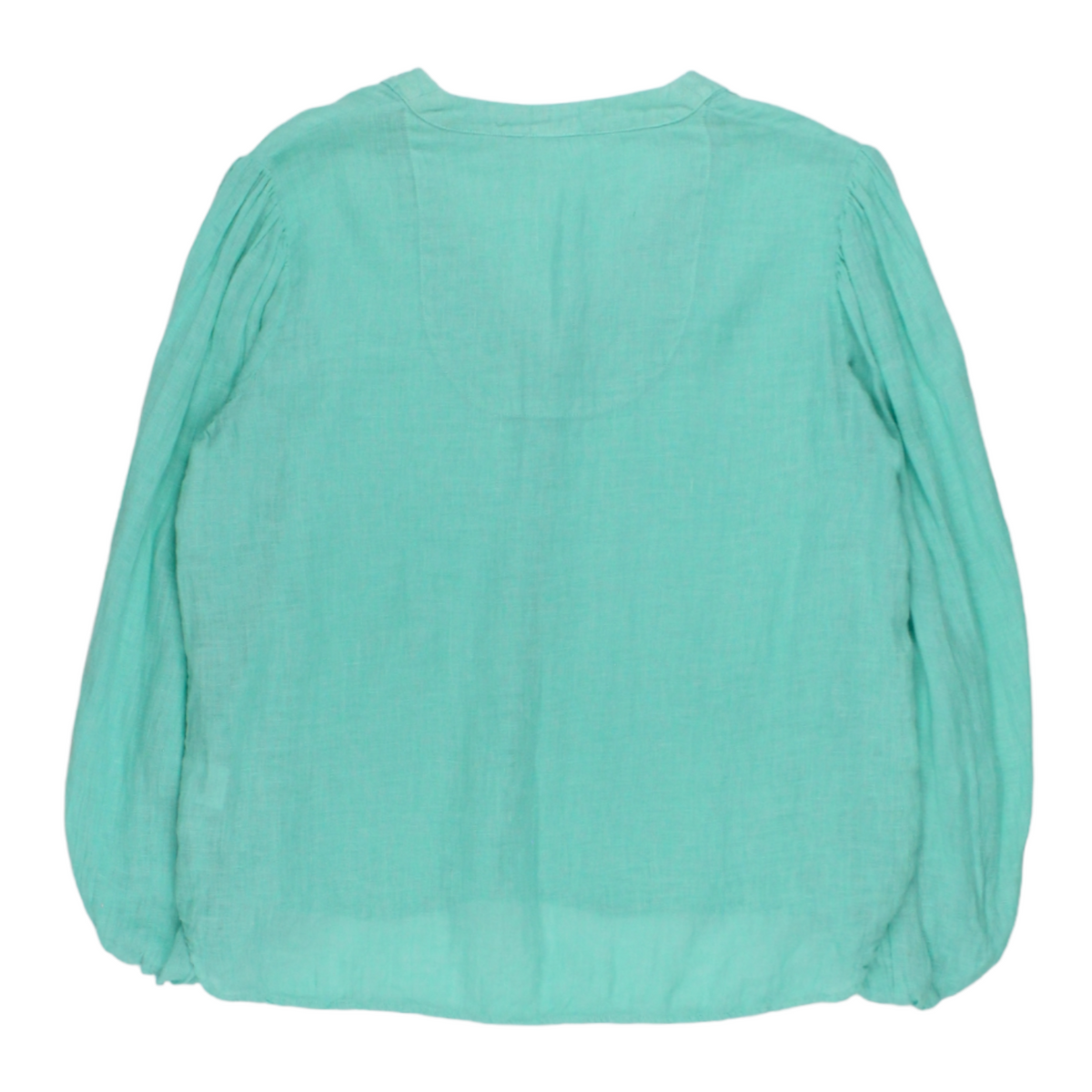 NRBY Green Gauze Linen Shirt - Sample
