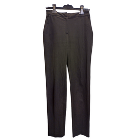 Fenn, Wright & Manson Black Cigarette Trousers