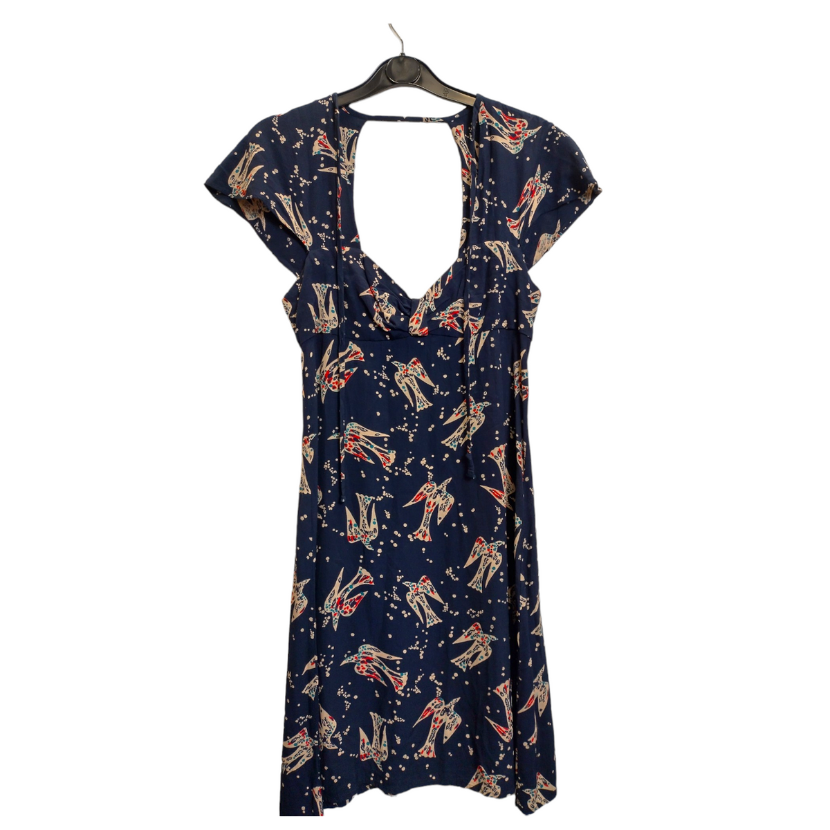 Kate Moss for Topshop Navy Swallow Dress