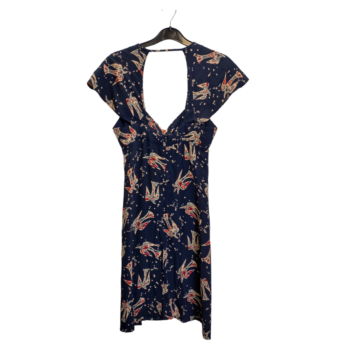 Kate Moss for Topshop Navy Swallow Dress