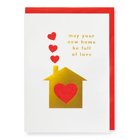 'New Home' card - Letterpress cards from Archivist