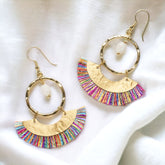 Ritu Colourful Tassel Earrings