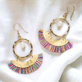 Ritu Colourful Tassel Earrings