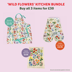 Oven Gloves - Wild Flowers