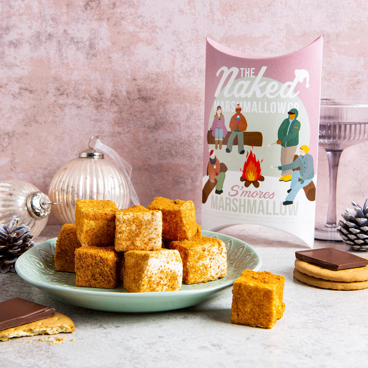 Gourmet Marshmallows Festive Toasting Gift Set