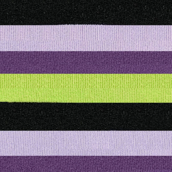 Snag Tights 120 Denier Striped Tights - Viper