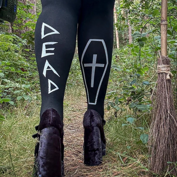 Snag Tights 80 Denier Tights - Dead Inside