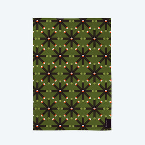 Seventies  Star — Christmas Cotton Tea Towel