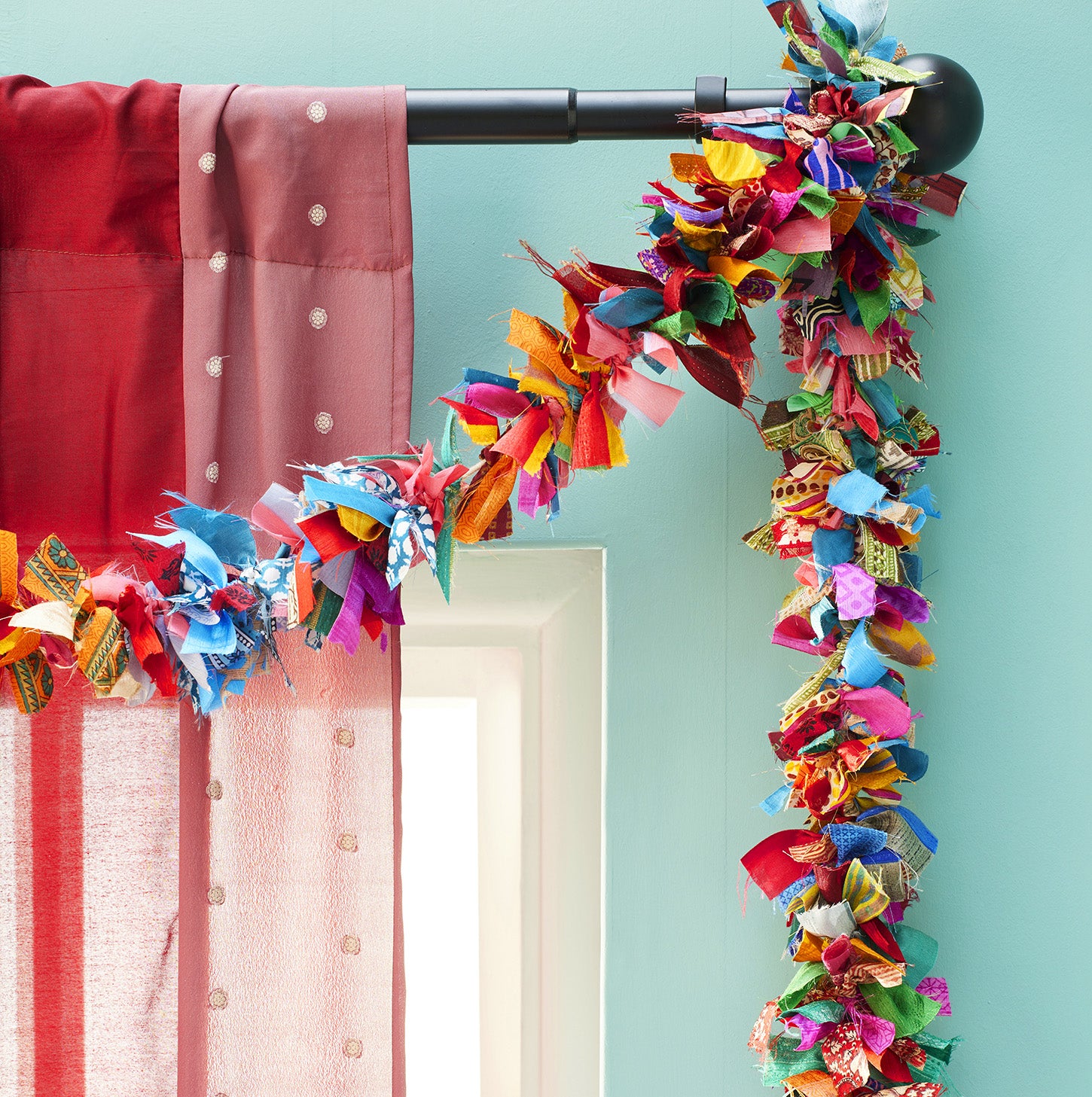 Recycled Sari Eco Tinsel/Garland